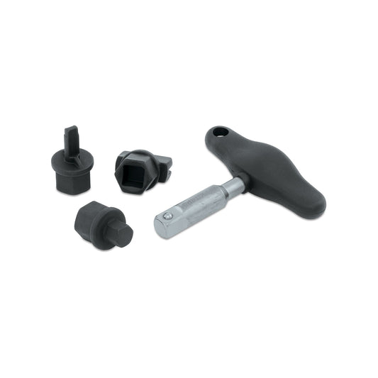 4-PC. Plastic Oil Pan Plug Tool Kit