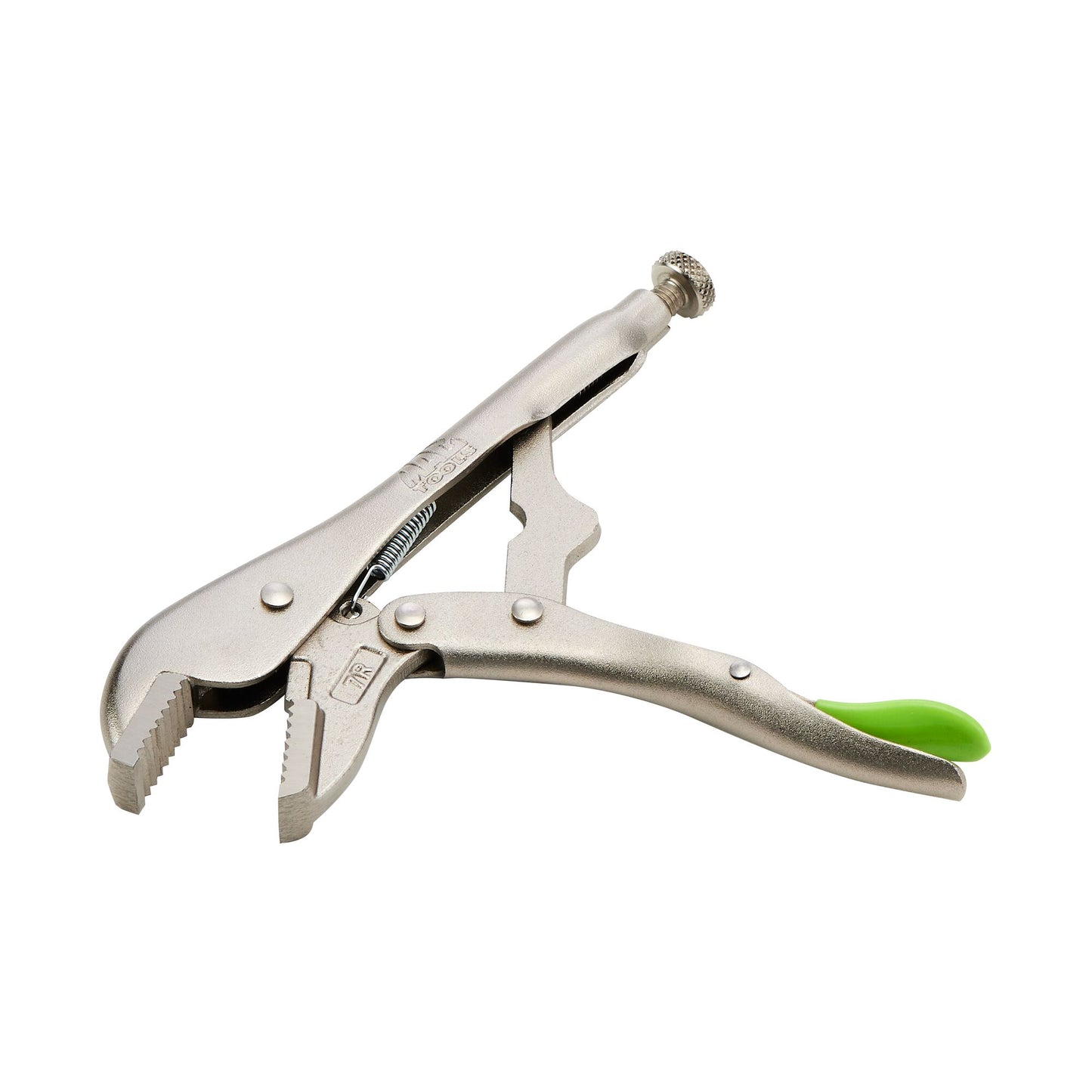 7" Straight Jaw Trigger Release Locking Pliers - Green