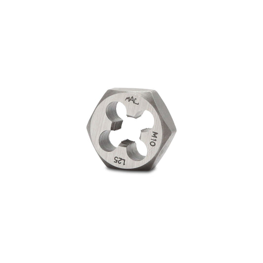 Metric Hexagonal Die M10-1.25 - 1" Shank