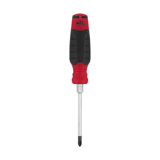 Mac-Grip Phillips Screwdriver #2-Phillips x 4" - Red