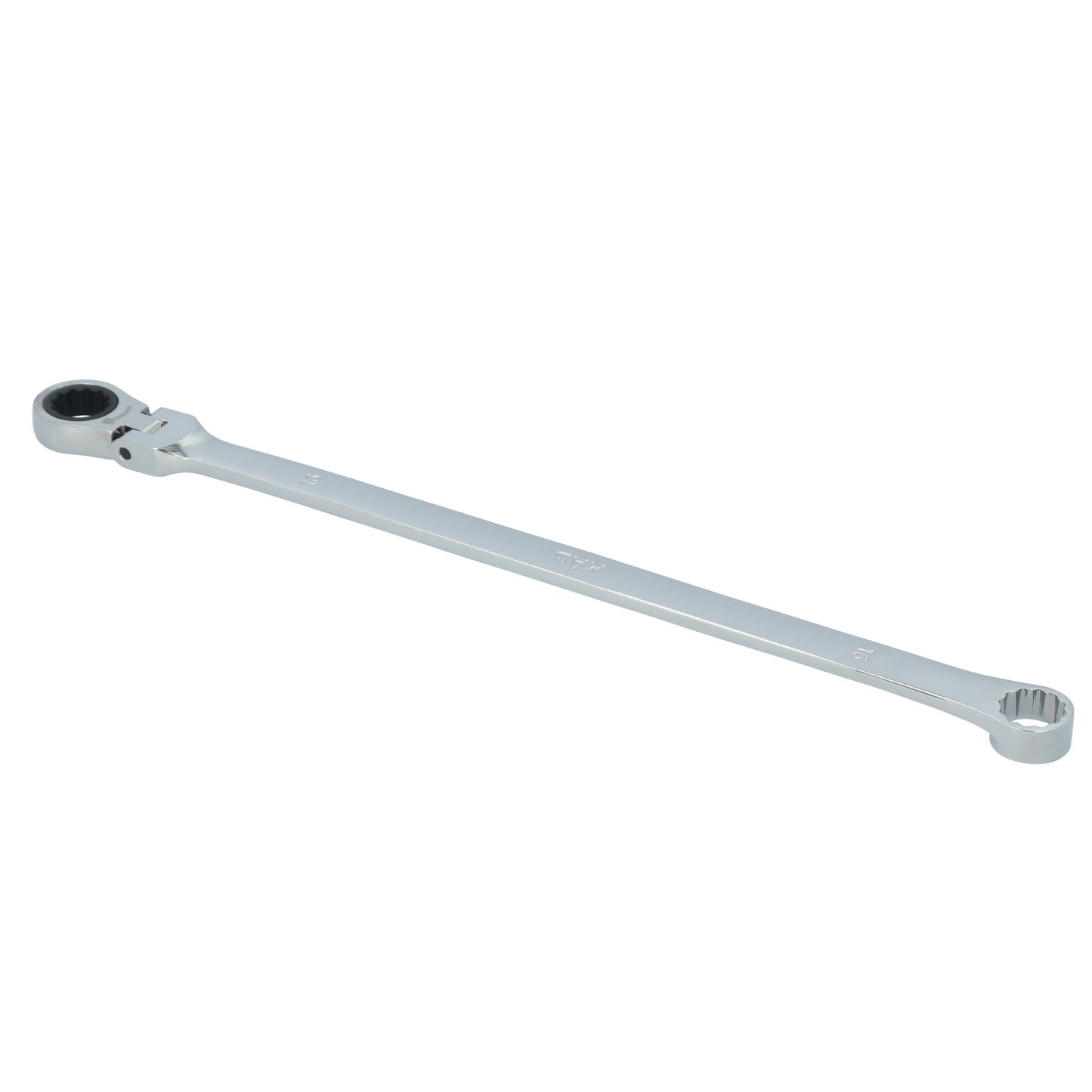16mm XL Double Box Flex Head Ratcheting Wrench - 12 pt.