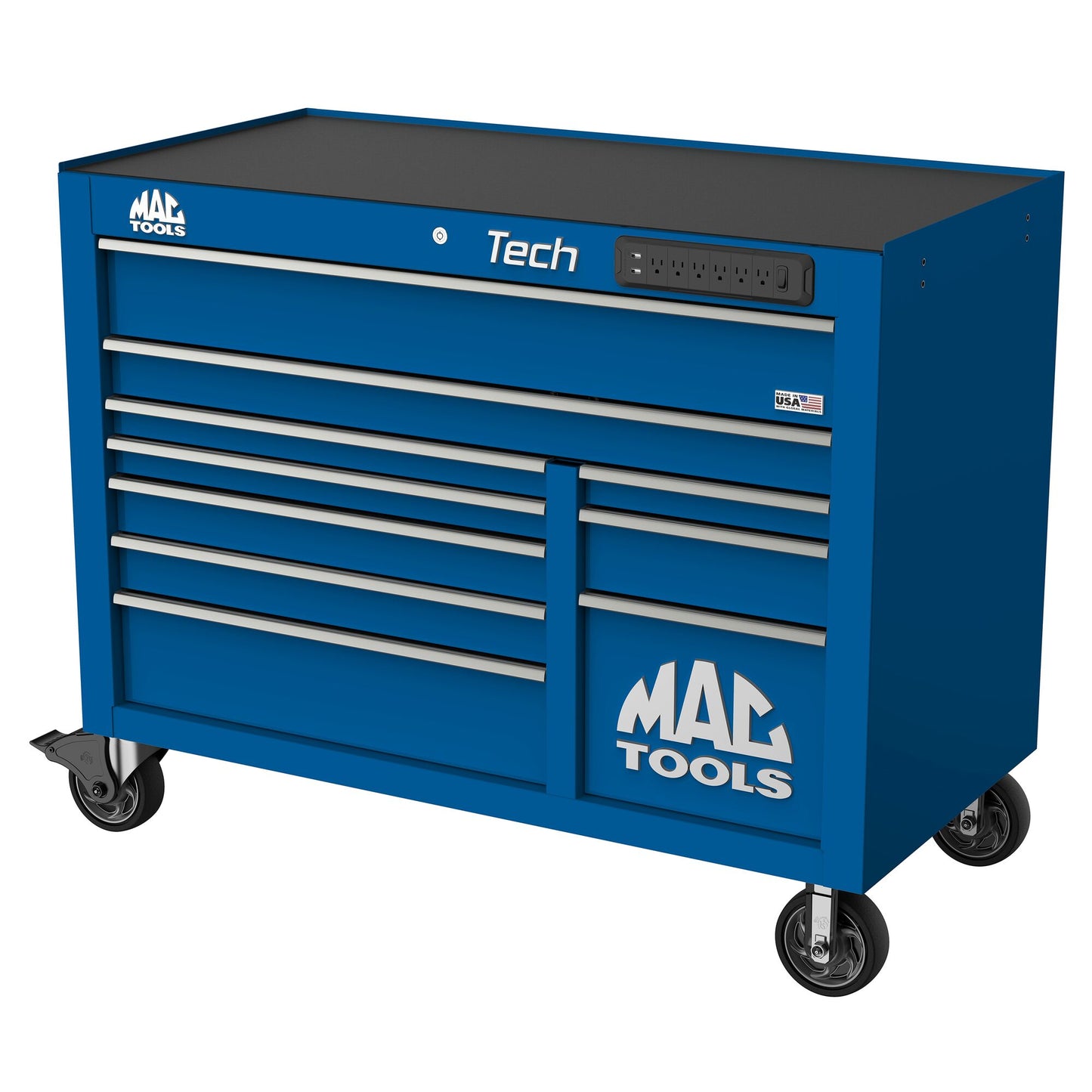 Tech™ Series 10-Drawer Workstation - Sapphire Blue