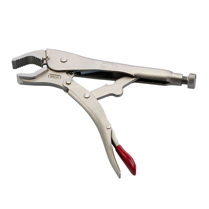 10" Curved Jaw Trigger Release Locking Pliers - Red