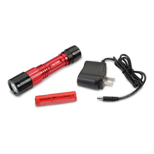 Rechargeable Pro LED Flashlight - Red