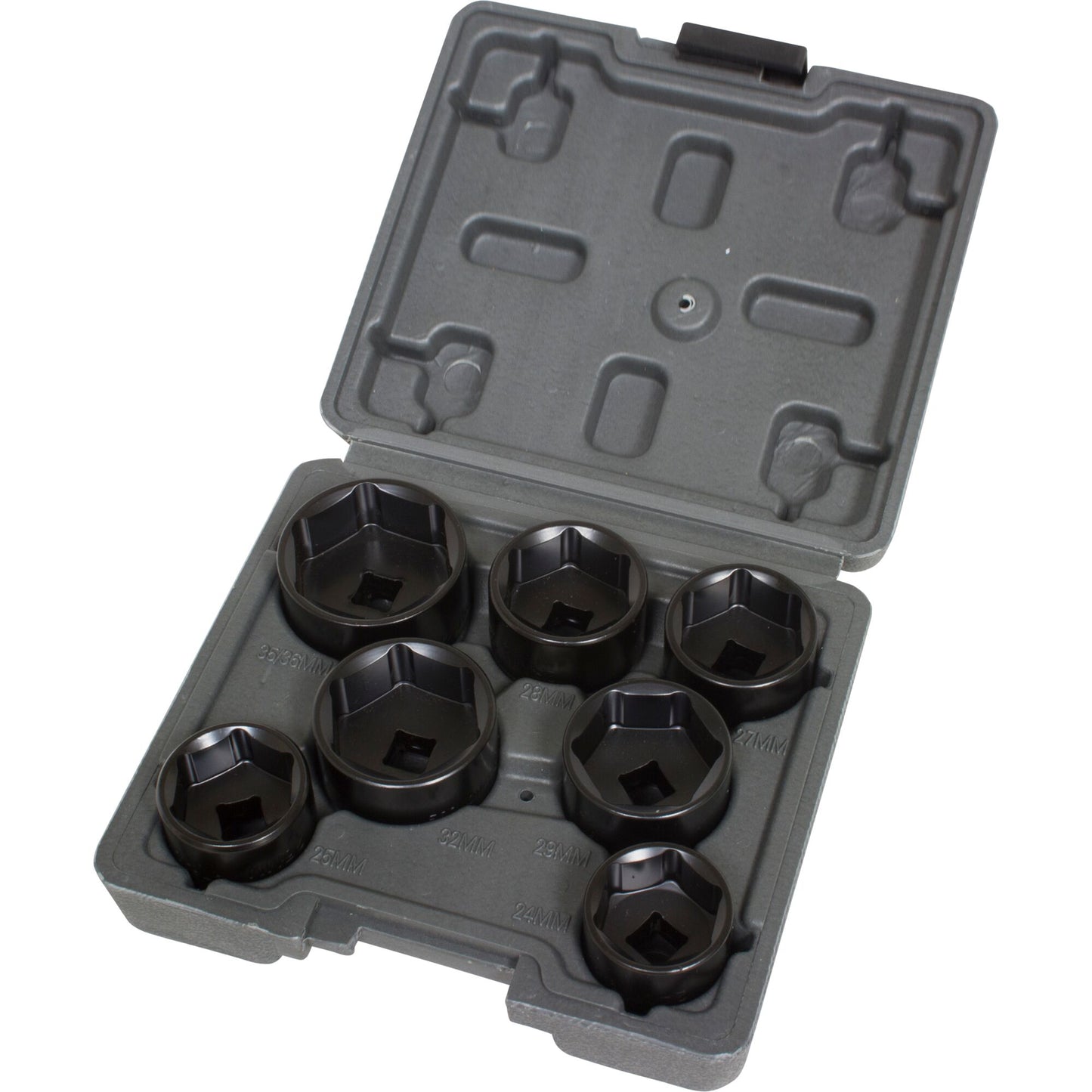 7-PC. Low-Profile Oil Filter Socket Set