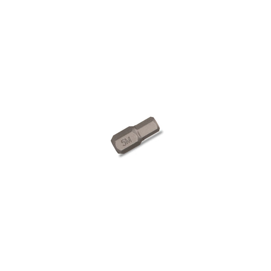 1/4" Hex Drive Stubby Hex Bit - 5mm