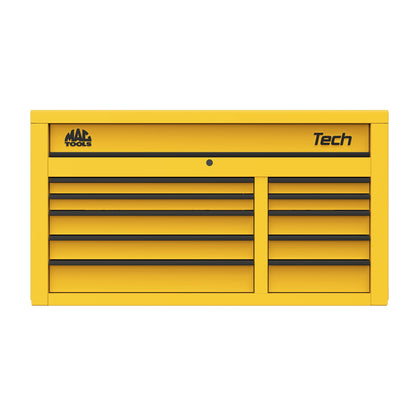Tech™ Series 10-Drawer Top Chest - Sunburst Yellow