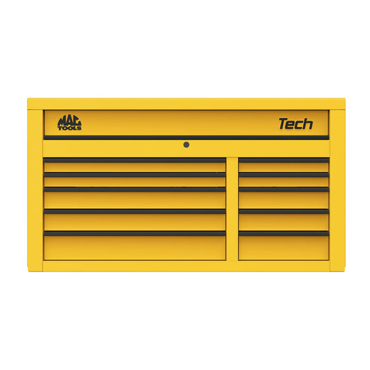Tech™ Series 10-Drawer Top Chest - Sunburst Yellow
