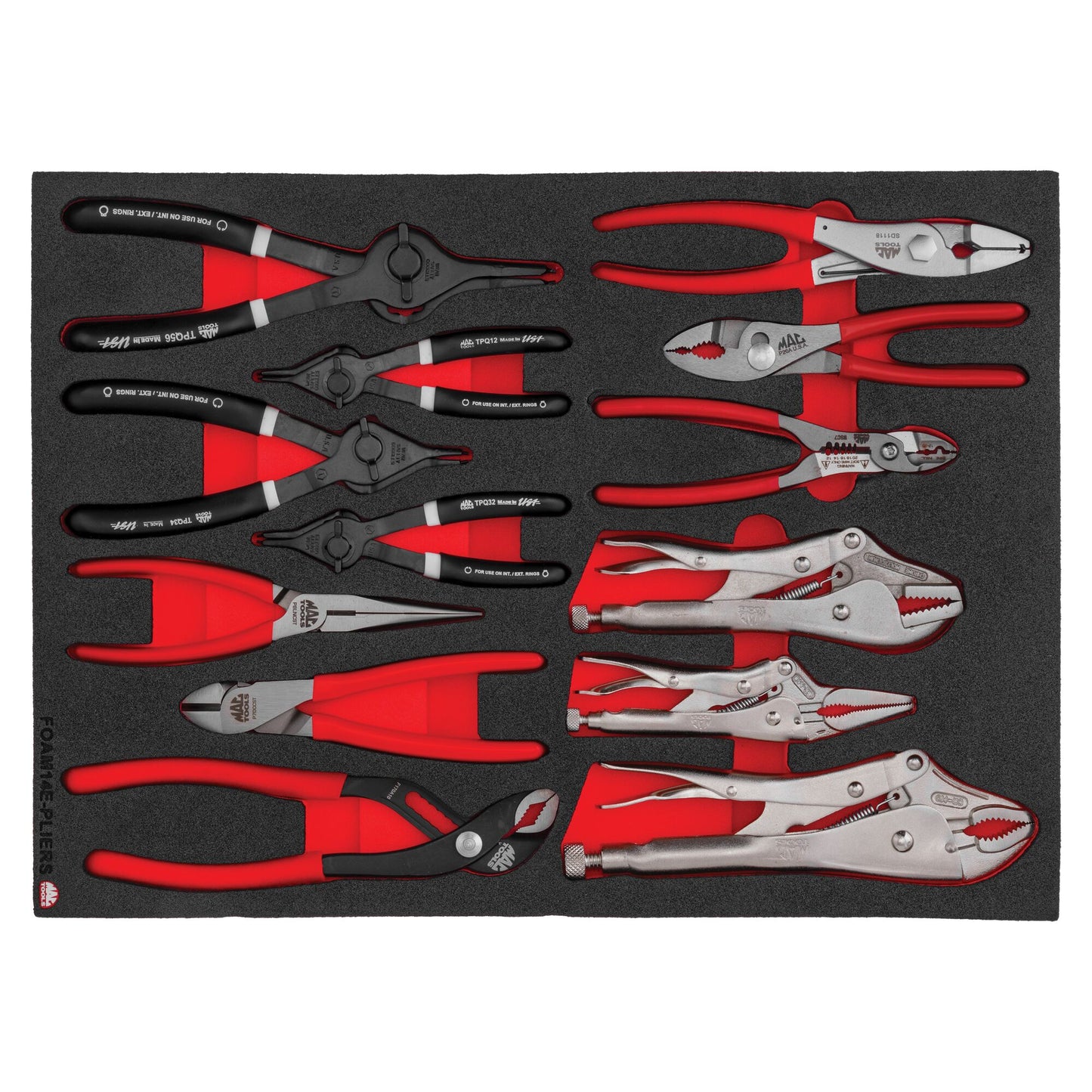 13-PC. Plier Foam Set