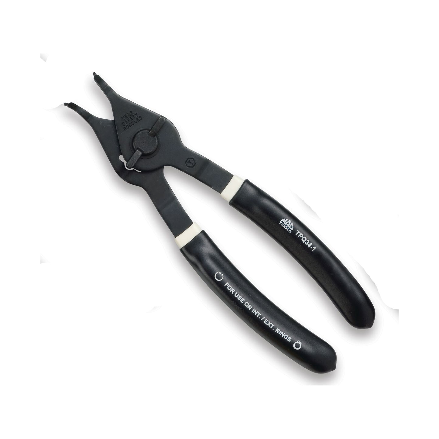 45° Quarter-Turn Retaining Ring Pliers 7-3/4"