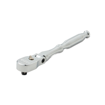 1/4" Drive Axis Flex-Head Metal-Handle Ratchet - 6"