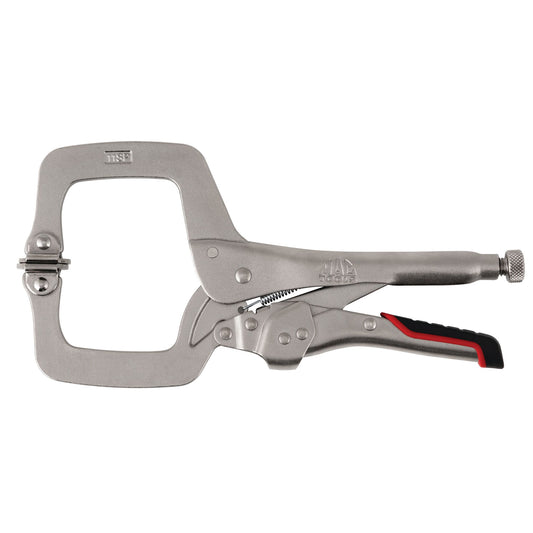 11" C-Clamp With Swivel Pads Fast Release Locking Pliers
