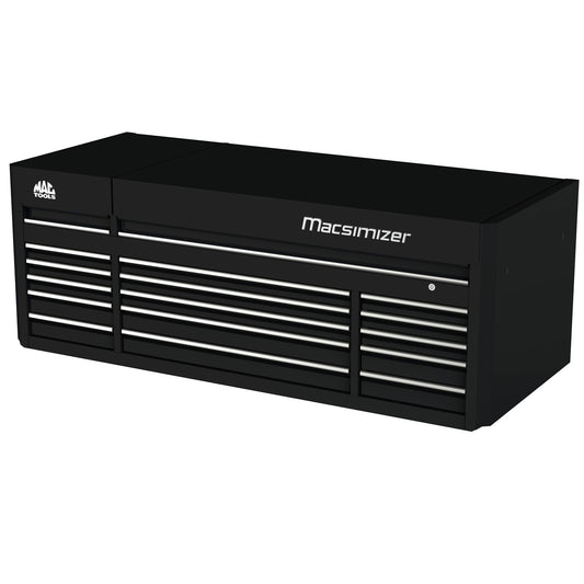 Macsimizer® 15-Drawer Top Chest - Flat Black