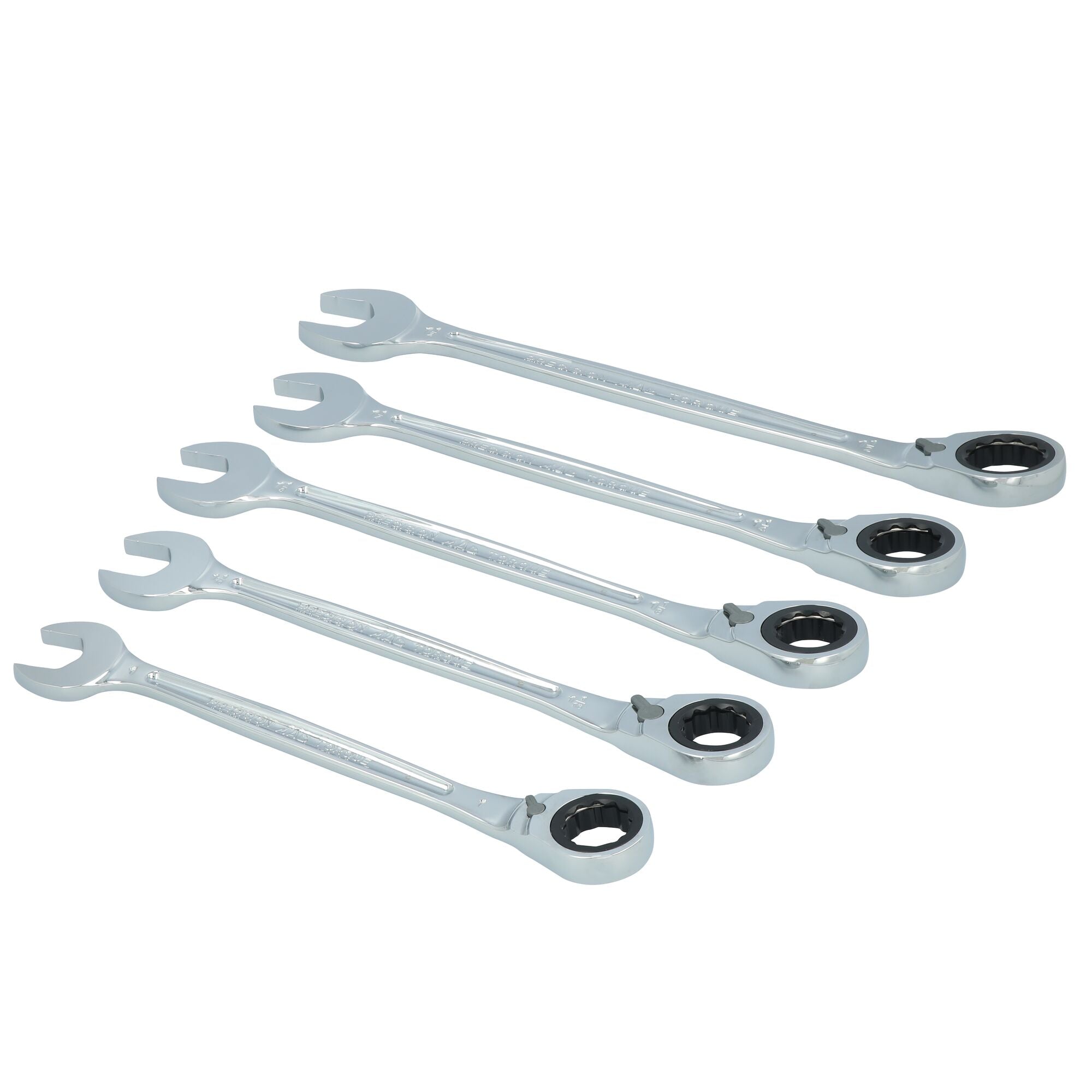 パンツ mactools 5-PC. SAE Large Reversible Ratcheting Wrench Set