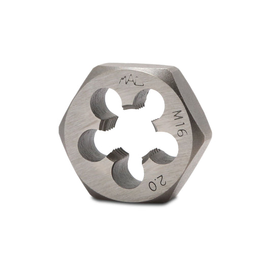 Metric Hexagonal Die M16-2.00 - 1-7/16" Shank