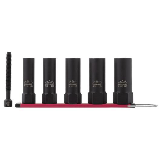 5-PC 3/8" Drive R.B.R.T™ SAE Impact Foreign Object Removal (FOR) Deep Extractor Socket Set