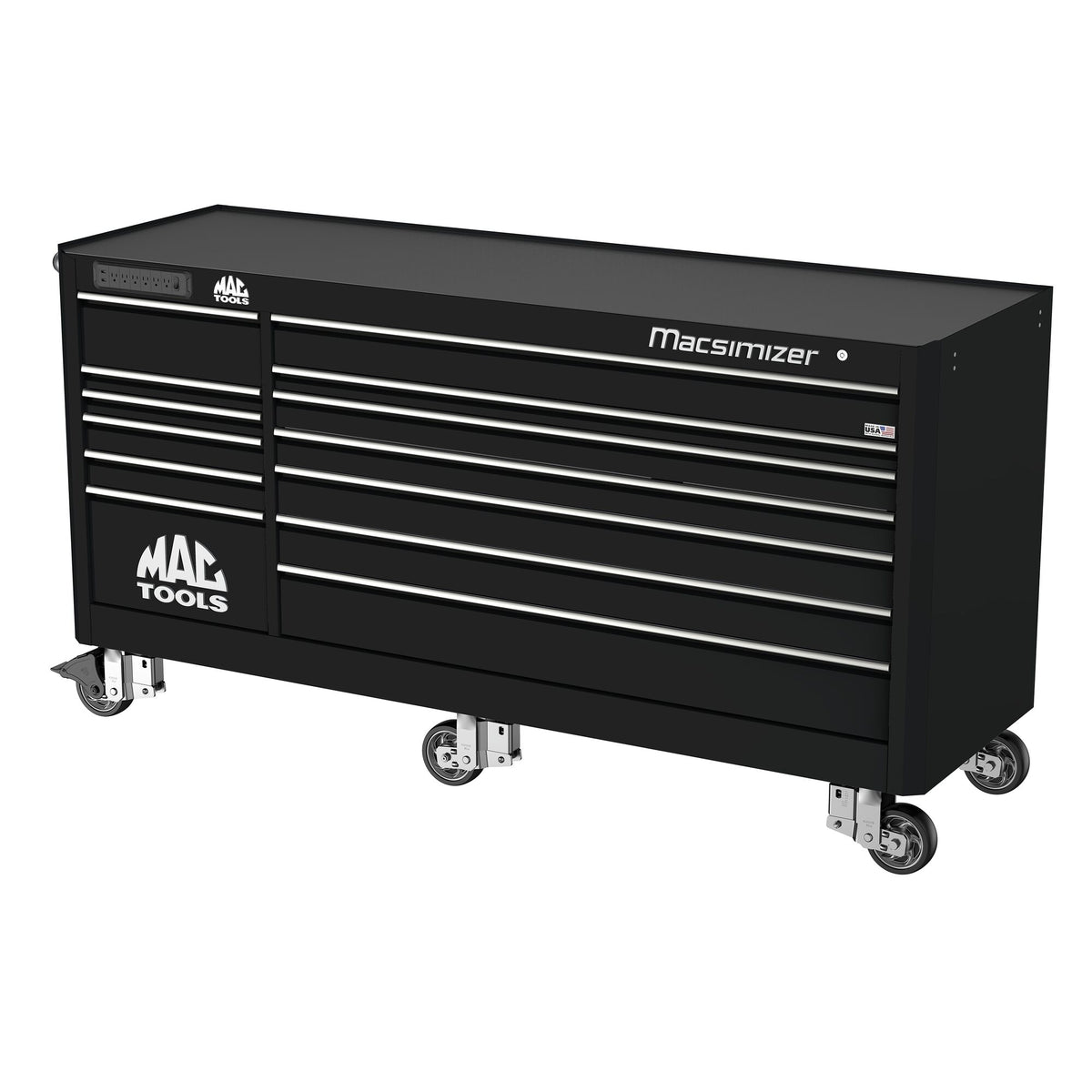 Macsimizer® 13-Drawer Workstation - Galaxy Black