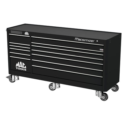 Macsimizer® 13-Drawer Workstation - Galaxy Black
