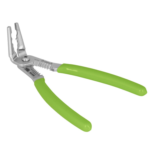 Angled Wire Crimper/Cuter/Stripper - Green