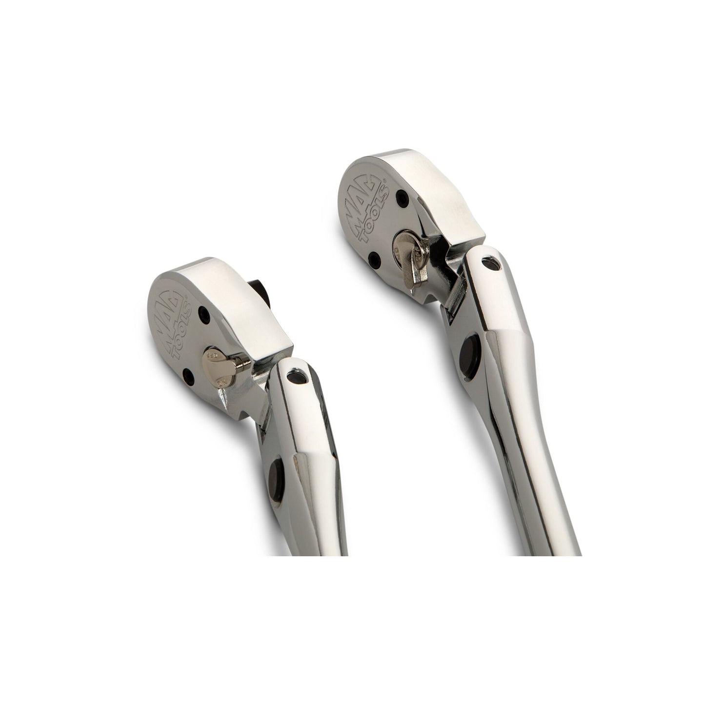 3/8" Drive Axis 90-Tooth Locking Flex-Head Metal-Handle Ratchet - 13"