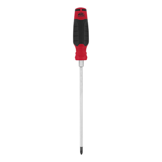 Mac-Grip Phillips Screwdriver #2-Phillips x 8" - Red
