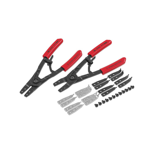 2-PC. Ratcheting Snap Ring Pliers Set