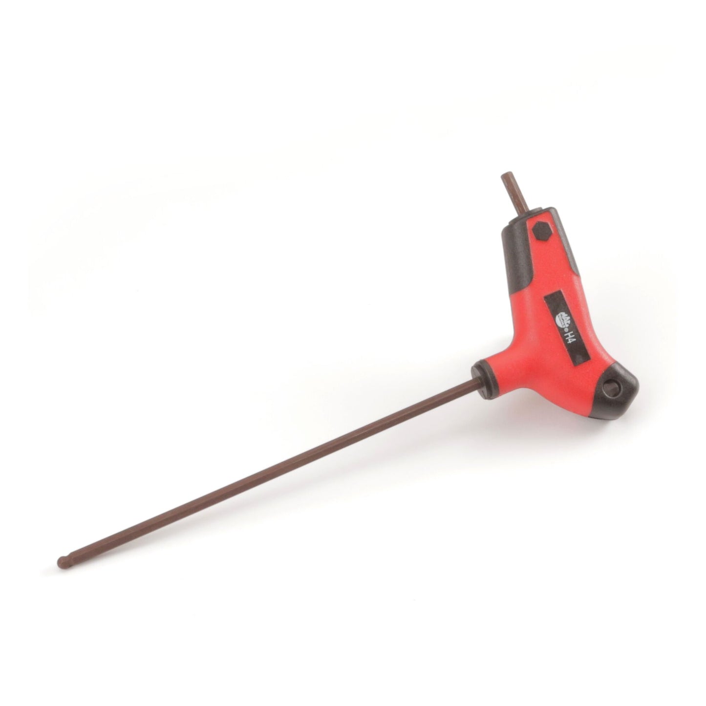 Bi-Material T-Handle Ball-End Hex Key 4mm