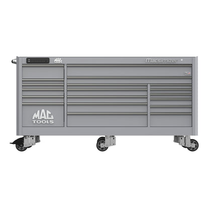 Macsimizer® 19-Drawer Workstation - Mica Gray