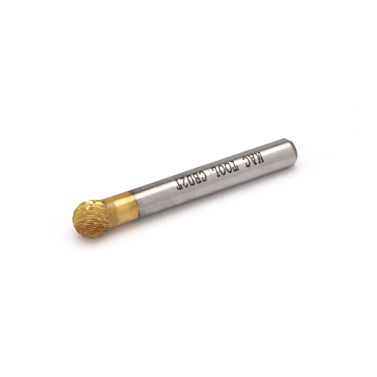 Ball Titanium-Nitride Coated Carbide Burr