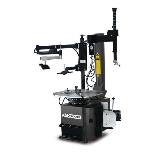 Tire Changer with Press Arm and Swing Arm