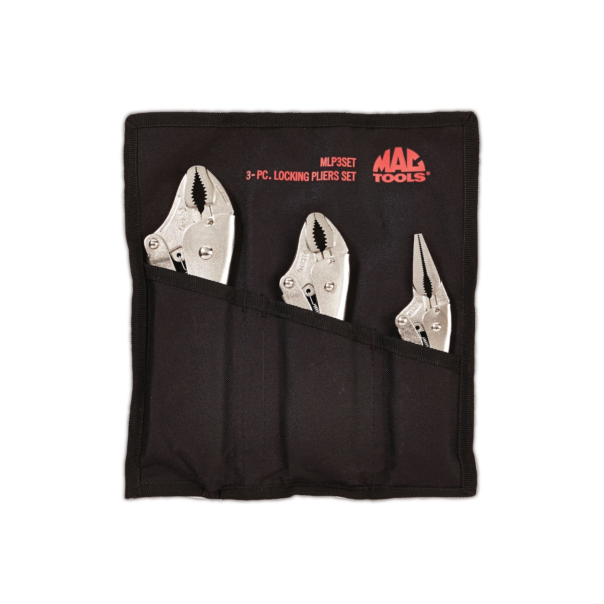 ЗЗMAC TOOLS マック 3Pc. ロッキングプライヤーセット ケース付 MLP3SET シルバー 4a8fe7cff294a59081b8ed6255e6a0