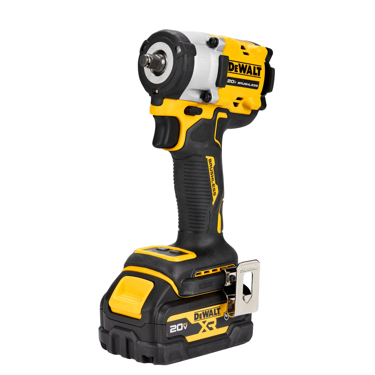 DEWALT® ATOMIC™ 20V MAX* 3/8" Cordless Compact Impact Wrench with Hog Ring Anvil Kit