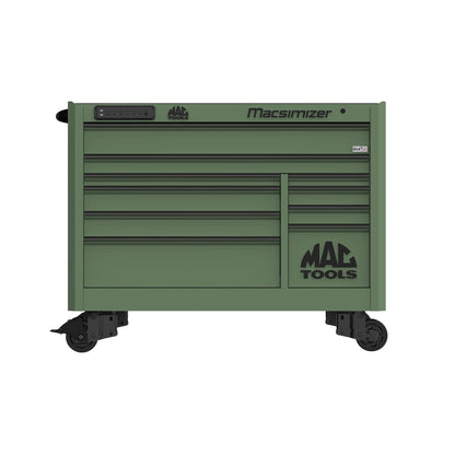 Macsimizer® 10-Drawer Workstation - Olive Green