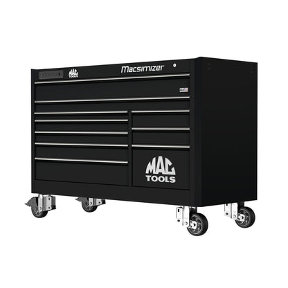 Macsimizer® 10-Drawer Workstation - Flat Black