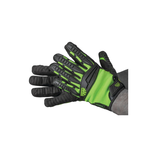 212 Hi-Viz Green Impact Gloves