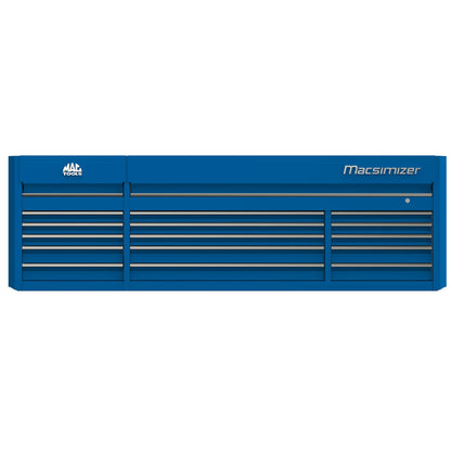 Macsimizer® 15-Drawer Top Chest - Sapphire Blue