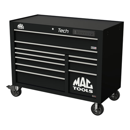 Tech™ Series 10-Drawer Workstation with PowerTech™ Drawer - Galaxy Black