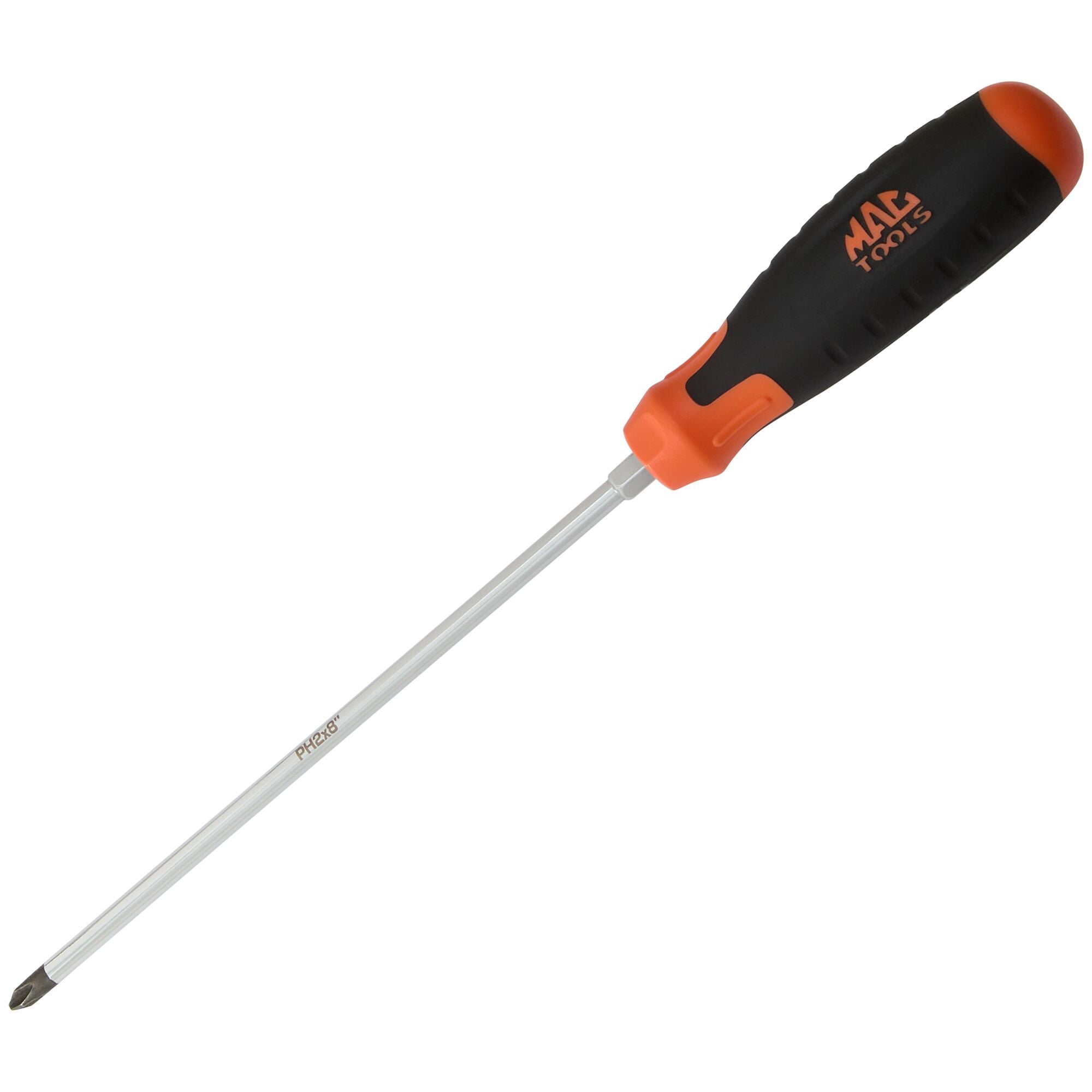 MAC NEON ORANGE PH2 x 8''