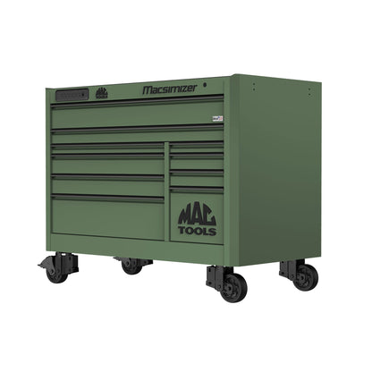 Macsimizer® 10-Drawer Workstation - Olive Green