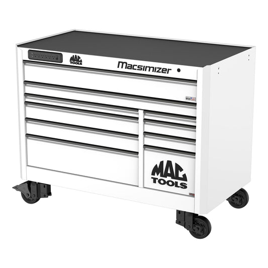 Macsimizer® 10-Drawer Workstation - Titanium White