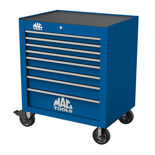 Tech™ Series 8-Drawer Workstation - Sapphire Blue