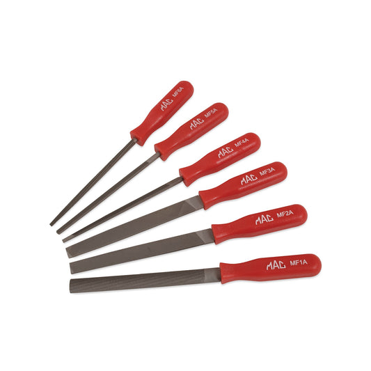 6-PC. Comfort-Grip™ Mini Combination Bastard-Cut File Set