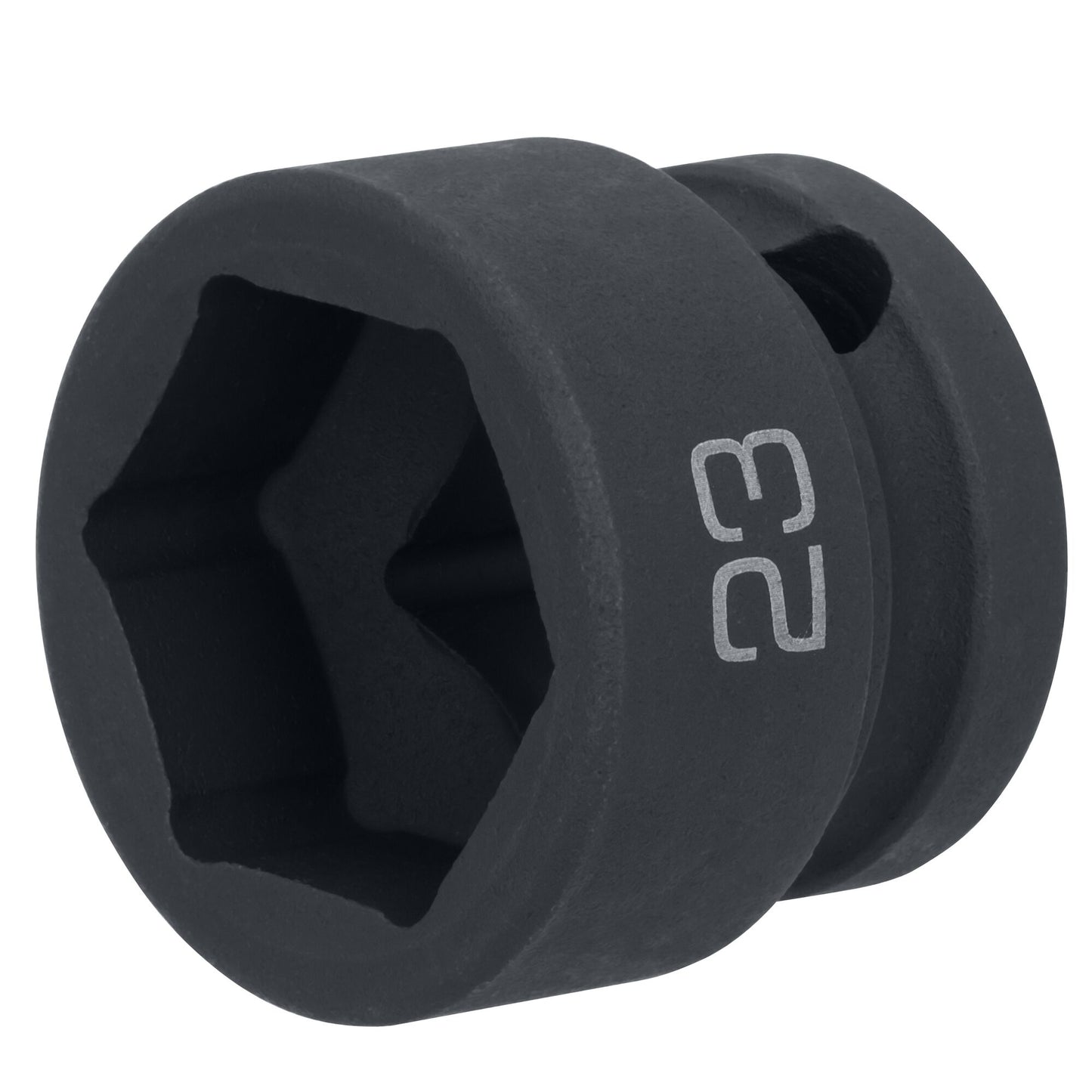 1/2" Drive 6 pt. Stubby Impact Socket - 23mm