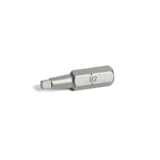 1/4" Hex Drive Square Bit 1" - #2