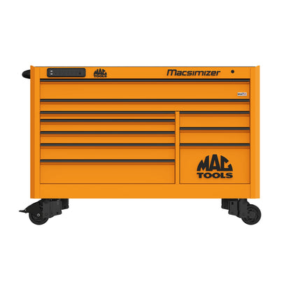 Macsimizer® 10-Drawer Workstation - Fireball Orange