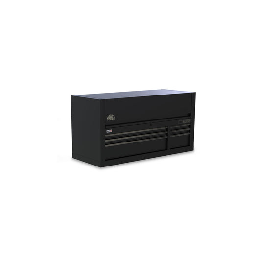 Edge™ 6-Drawer Top Chest for E5422 Workstation - Flat Black/Gunmetal Trim