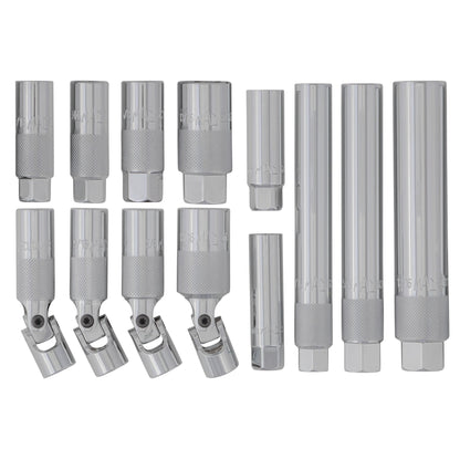 13-PC. Multi-Length Spark Plug Socket Set