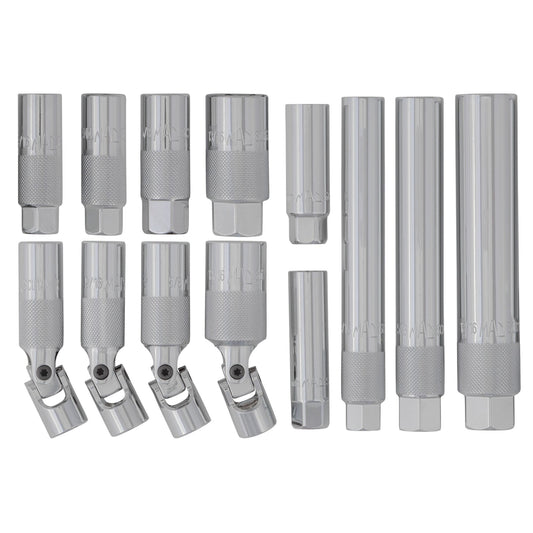 13-PC. Multi-Length Spark Plug Socket Set