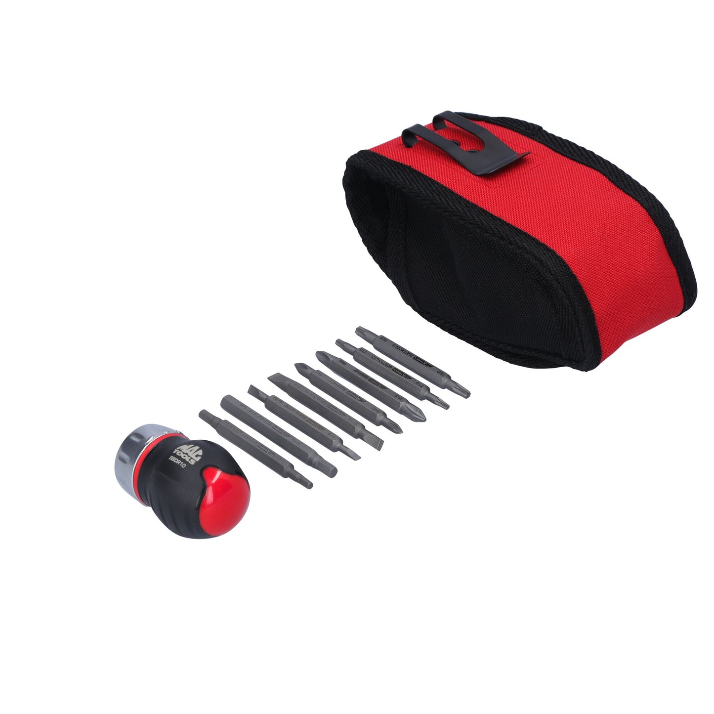 17-PC. Ratcheting Stubby Screwdriver Set