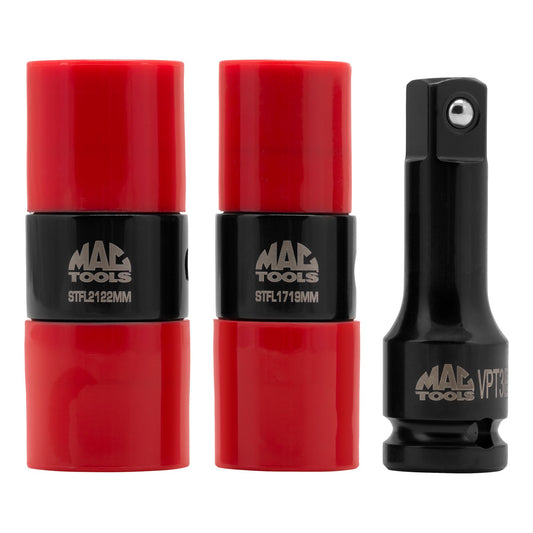 3-PC. Thin Wall Flip Socket Set